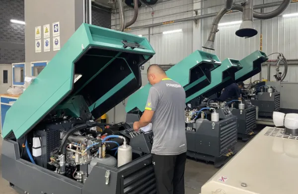 Air compressors at PowerLink