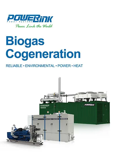 Biogas Cogeneration Gensets Brochure