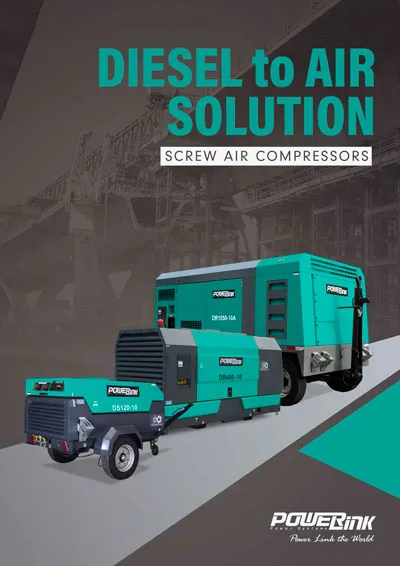 Diesel Driven Screw Air Compressor Brochure