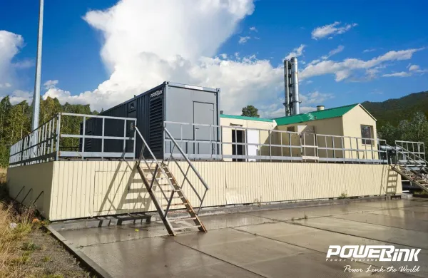 Gas generators on site
