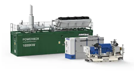 Gas cogeneration units