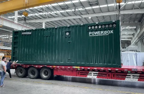 A gas generator ready to be transported