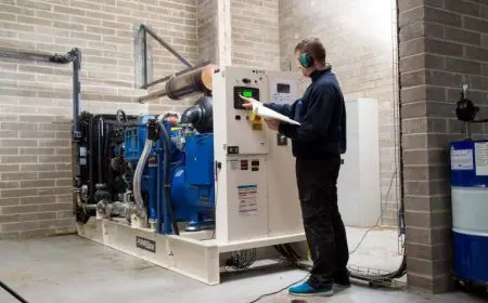 Generator servicing