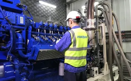 How does a gas generator work