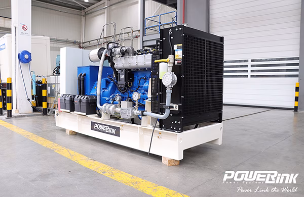Open natural gas generator