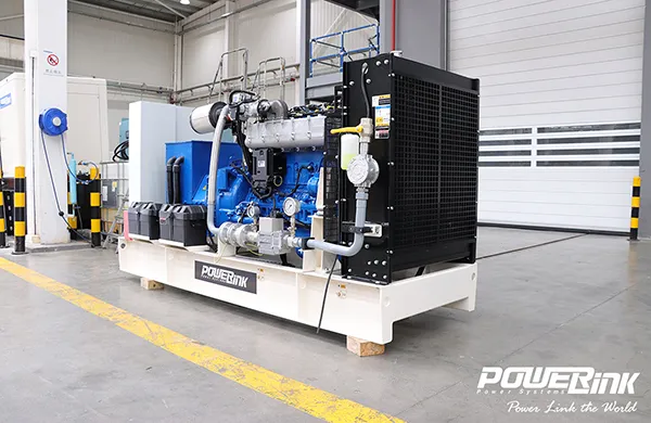 Open natural gas generator