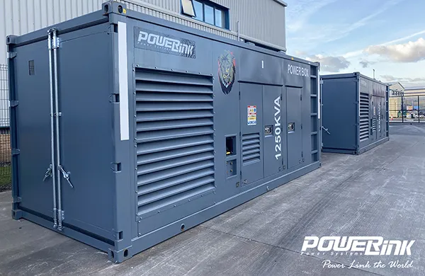 WPS1250S containerised diesel generators