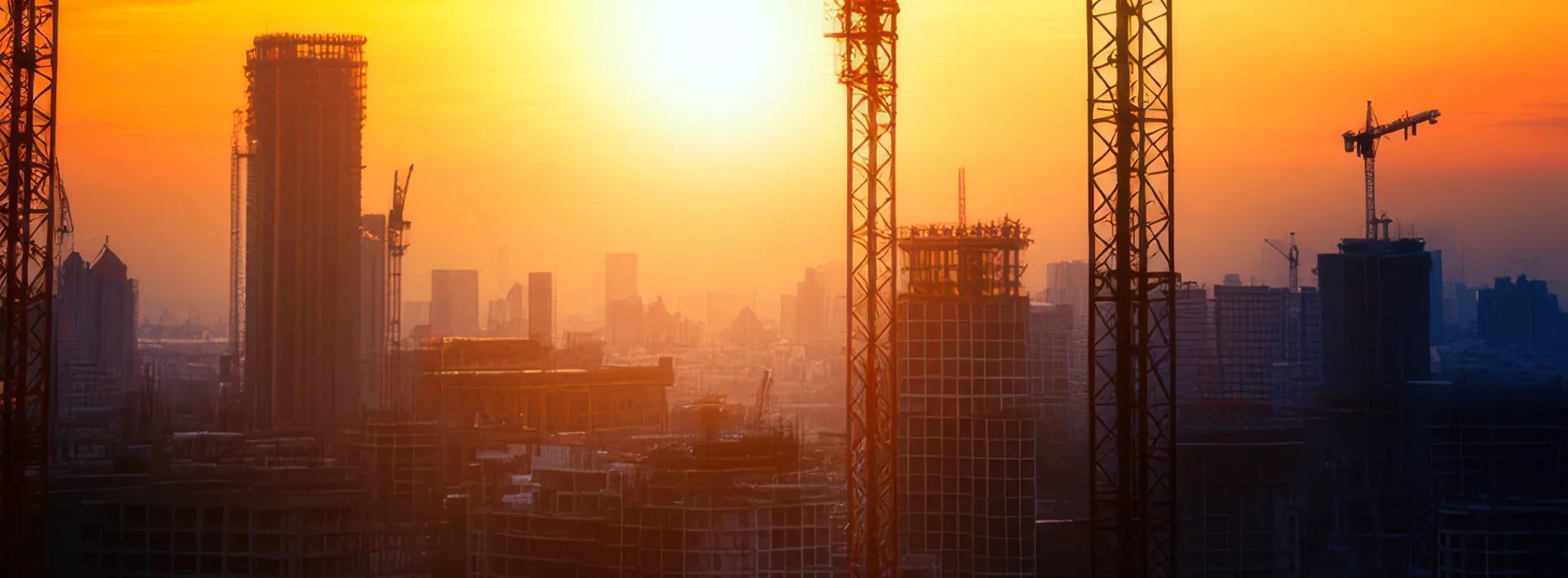 Construction skyline